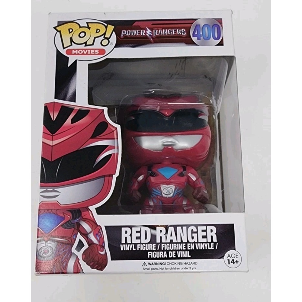 Funko Pop Vinyl Red Ranger #400 Figure NIB Power Rangers
